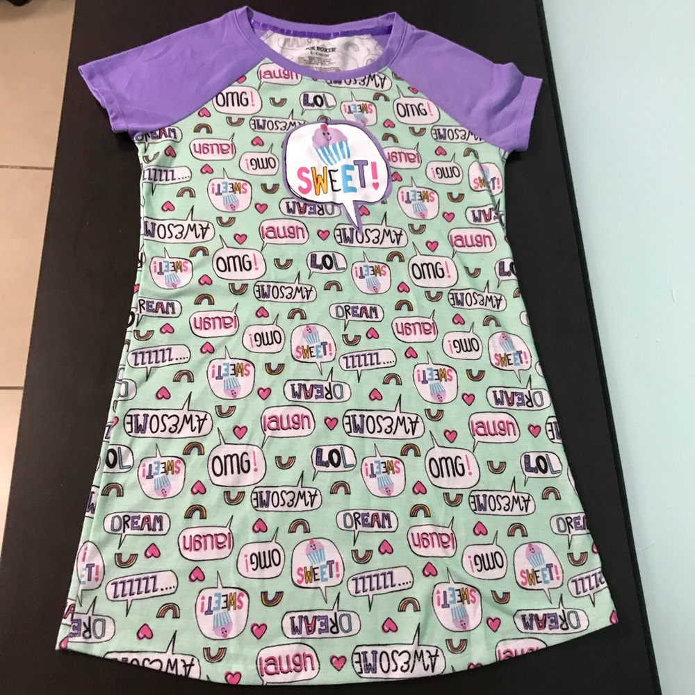 Joe Boxer Girls Pajama Gown